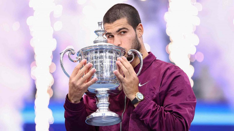 Carlos Alcaraz se coronó campeón del US Open y es el nuevo número uno del mundo